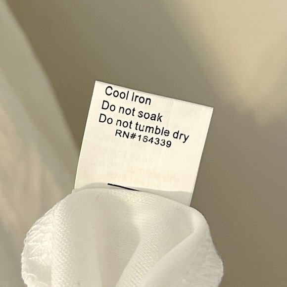 PETAL & PUP Nancy Rickrack Maxi Dress in White/Blue Size Medium - Picture 13 of 13